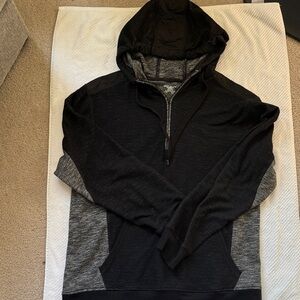 DKNY Black and Gray Men's Hoodie